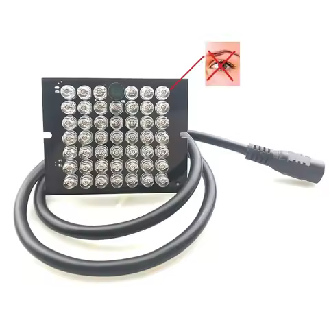 940nm IR Infrared Light LED Board Illuminator Night Vision 48 IR LED CCTV Fill Light