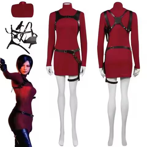 ♥ New 2025 HN8 Resident 4 Remake Village Moth Evil Cosplay Fantasy Costume Dress Girl Adult Vampire 