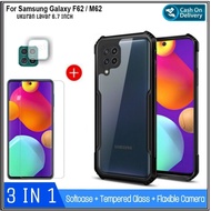 Mondi Store Case Samsung M62 / F62 Casing Transparent Shockproof Cover