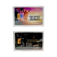 Gold Bar 1g 999.9 by YGold - Motivation Collection