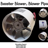 DISC PRICE - Booster Blower Pipe Blower 4" Inline Fan ARROWS