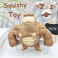 Orangutan Squishy Toy Gorilla Squeeze Toy Monkey Fidget Toy Stress Relief Toy for Kids