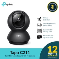 TP-Link Tapo C211 Pan/Tilt Home Security Wi-Fi Camera | Two-Way Audio | CCTV Camera Connect to Cellp