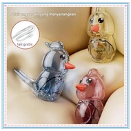 Bird whistle transparent water bird whistle children's toy training mouth muscle decompanying can ad
