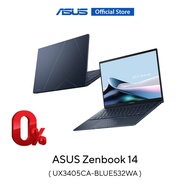 ASUS Zenbook 14 OLED UX3405CA-BLUE532WA 14-Inch Thin and Light Laptop 3K OLED Intel Core Ultra 5 225