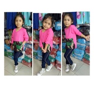 (1y-4y)MURAH Tshirt Askar boy/girl pocket baju lengan panjang