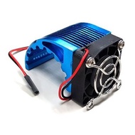 "I-RC" 1/8 Car Motor Cooling Fan, CNC Aluminum Alloy Seat, Including Fan Guard, Suitable for Diamete