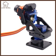 YELGIRL Camera Mount, PTZ Ultrasonic Two Axis PT Camera , Aerial Model FPV Camera Pan Tilt 9g Steeri