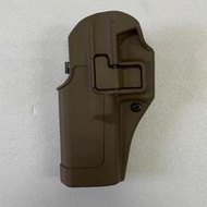 【GT補給站】BLACKHAWK 槍套 for Glock 17/22/31-棕-左手 快拔槍套 硬殼槍套 