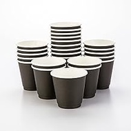 Restaurantware-8 Ounce Disposable Coffee Cups, 500 Insulated Hot Cups For Coffee - Lids Sold Separat