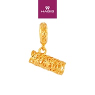 HABIB 916/22K Yellow Gold Charm (Roti Jala) C5380823