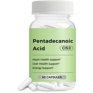 Pentadecanoic Acid, C15:0 Supplement, High Altitude Sheep Milk Sourced, 60 Capsules