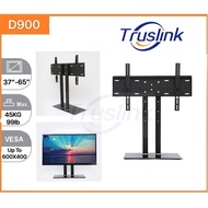 TV Table Stand/ V Base/Table Top Stand/Tempered Glass Universal TV Stand-Table Top TV Stand for 37-65 inch LCD LED TVs