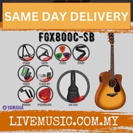 Yamaha FGX800C Dreadnought Cutaway Acoustic-Electric Guitar - ( FGX-800C / FGX 800C )