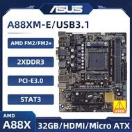 ASUS A88XM-E/USB3.1 Motherboards AMD A88X DDR3 64GB Socket FM2 FM2+ PCI-E 3.0 support AMD A10-5800K 