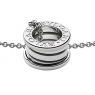 99 New Bvlgari/Bvlgari B-ZERO1 Series White Gold Spring Necklace