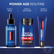 LOreal Men Expert Power Age Moisturiser 50ml / Serum 30ml / Eye Cream 15ml | ของแท้ พร้อมส่ง บำรุงผิ