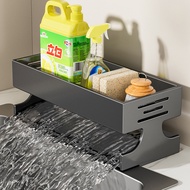 [in stock] Kitchen Storage Rack Draining Rack Basket Faucet Sink Dishwashing Sponge Dishwashing Liqu