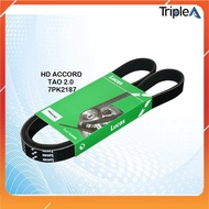 LUCAS FAN BELT FOR HONDA ACCORD TAO 2.0 7PK2187 / ACCORD TAO 2.4 7PK1836
