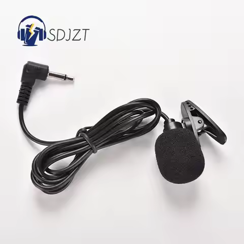 1x Mini 3.5mm 4 Pin Jack Microphone Stereo Mic For Recording Mobile Phone Studio Interview Microphon