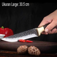 Pisau Dapur Daging Stainless 3CR13 Damaskus Knife