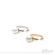 Ambush Hoop Pearl Earrings