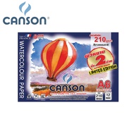 Canson สมุดวาดเขียน FINE FACE  ขนาดA6  หนา210G หยาบ 2 หน้า 12 แผ่น 600826