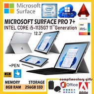MICROSOFT SURFACE PRO 7 INTEL® CORE™ I7- 1065G7 10TH GENERATION / INTEL IRIS® PLUS GRAPHICS /12.3" I