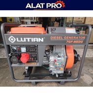 LUTIAN 7GF-MDEG 7000Watt 4-stroke Diesel Generator 1phase/3phase (Recoil & Battery Starter) - 6 Mont