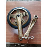 Single speed arm alloy nos antiw fixie bike crankset