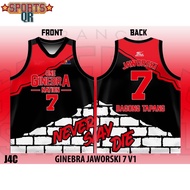 GINEBRA SAN MIGUEL JAWORSKI 7 JERSEY Full Sublimation 3D Print Vest Summer Basketball Jersey Fanwear