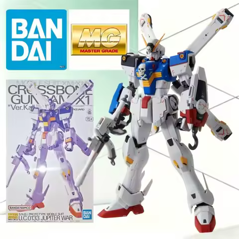 BANDAI MG 1/100 XM-X1 Crossbone Gundam X1 Patchwork Ver.Ka ABC Cape Hook Shield Cross Bone Mark Spac