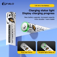 Palo 1.5v AA Battery Rechargeable 3500mWh Large Capacity Fast Charging Lithium Battery