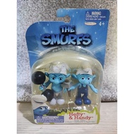 2011 Jakks Pacific The Smurfs Figures 2-Pack - Hefty & Handy [NEW]