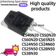 1-5PCS CS40N20 CS50N20 CS60N20 CS65N25 CS24N50 CS24N60 CS25N50 CS28N50 CS38N30 TO-3P Field Effect Tr