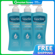 Vaseline | วาเซอริน โลชั่น ดับเบิล มอยส์เจอร์ 450มล. x3