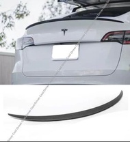 Tesla Model Y Matte Carbon Fiber Spoiler 啞光碳纖維尾翼