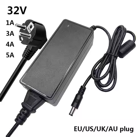 32V 1A 3A 4A 5A Universal Switching Power Supply Adapter 32 Volt AC DC Converter 32v 5a Power Supply