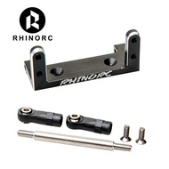 Rhino Axial Capra Axles CNC Upper Link And Servo Mounts with 5.0mm Titanium Alloy Link V2 PH