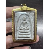 70金壳 Phra Somdej Pim Pae龙婆培Luang Phor Pae Wat Pikulthong瓦匹坤通Lp Pae佛历2516一喷矿石版/崇迪/Nur Phong，多种花粉、经灰、宝