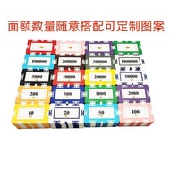 Rectangular with Face Value Chip Coin Chip Card Points Token Texas Hold'em Mahjong Chess Room Chip F