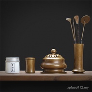 Copper Incense Powder Burner 8-Piece Set Incense Seal Antique Incense Tuoxiang Tao Car Products Bras