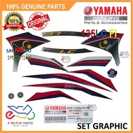 135LC FI STICKER 135LC V8 SET GRAPHIC STRIPE 5MRO MALAYSIA FLAG BENDERA 100% ORIGINAL YAMAHA BDK-FG0
