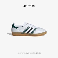Official Original Adidas Gazelle Indoor White Collegiate Green Women