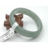 B2486-natural Quartz Straw Bangle 54mm (with certificate) Natural Quartz Green Jade Bracelet 54mm (with certificate)