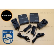 Philips OEM HDMI Over Ethernet Extender 120 meter Over Single Cat-5E / Cat-6 (Transmitter and Receiv