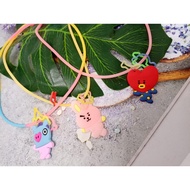 BTS silicone necklace