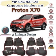 Proton X70 VIP KING MAT CAR CARPET/CAR MAT FLOOR MAT