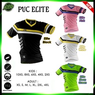 PUC ELITE | Elite Black, Elite White, Elite Pink & Elite Neon Green | Jersi Kids & Adult Available