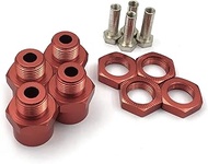 FainWan 4-Pack 12mm to 17mm Wheel Hex Hub Adapter Extension Conversion for 1/10 RC Car and Upgrade 1